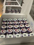 Branded corporate cake for a client milestone event, The Good Cupcakes Singapore