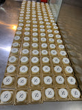 Branded corporate cupcakes for a client office celebration, The Good Cupcakes Singapore