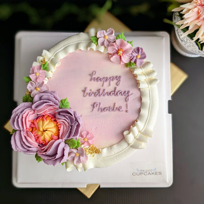 floral cake, flower cake, peony cake, birthday cake, healthy cake, low calories