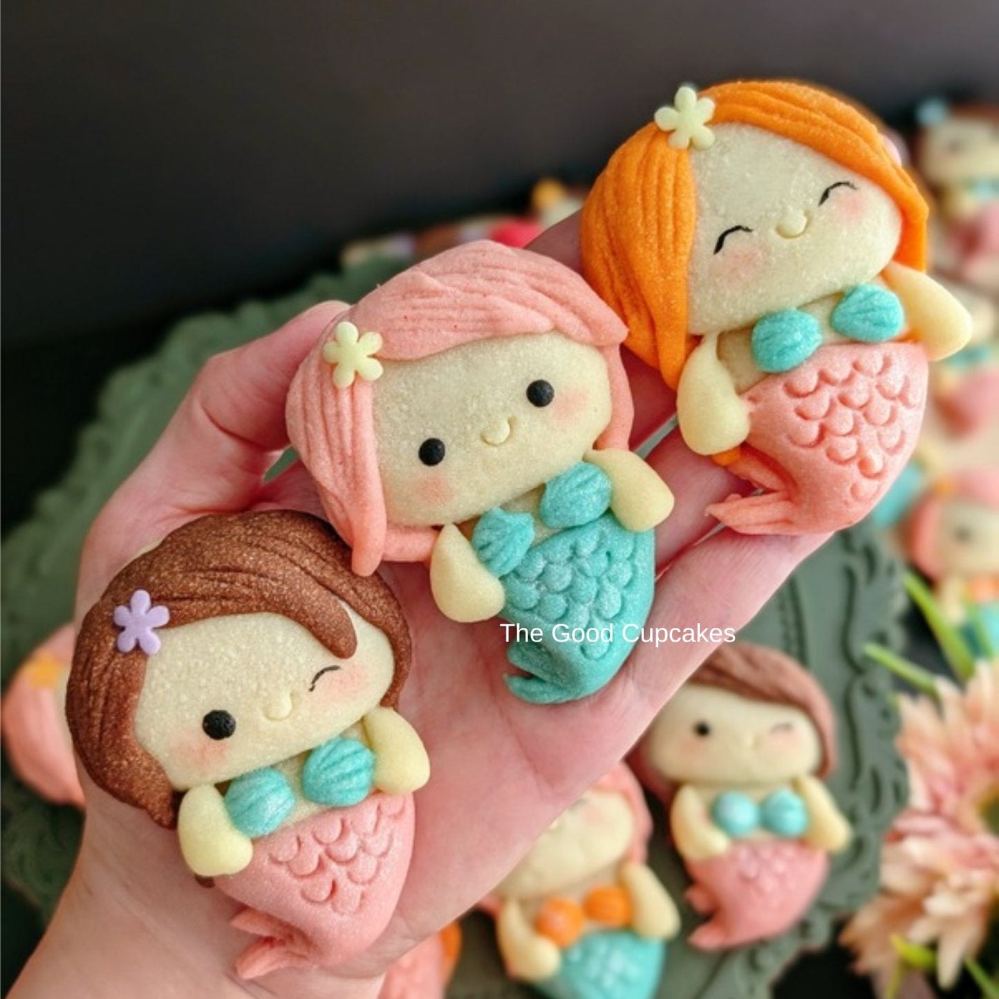 mermaids cookies