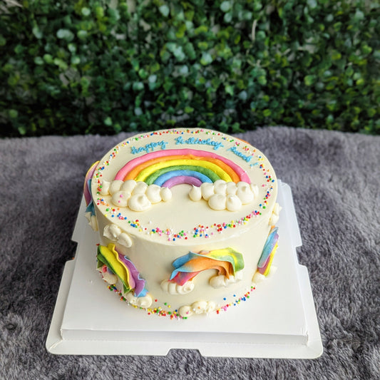 birthday cake, rainbow cake, girl birthday cake, low calories cake, healthy cake, low sugar cake