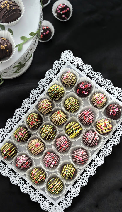 cake, healthier dessert, cake pops, low sugar low calories, chocolate cake, vanilla cake