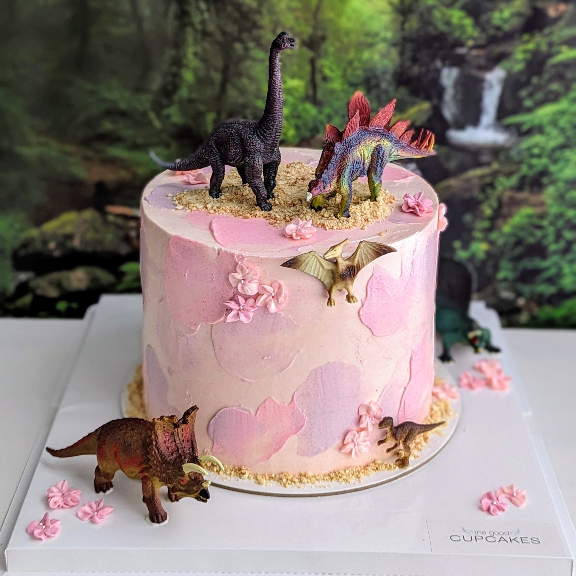 Dinosaur cake, dino cake, cake for girls, birthday cake, healthy cake