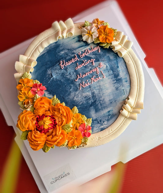 floral cake, flower cake, peony cake, birthday cake, healthy cake, low calories