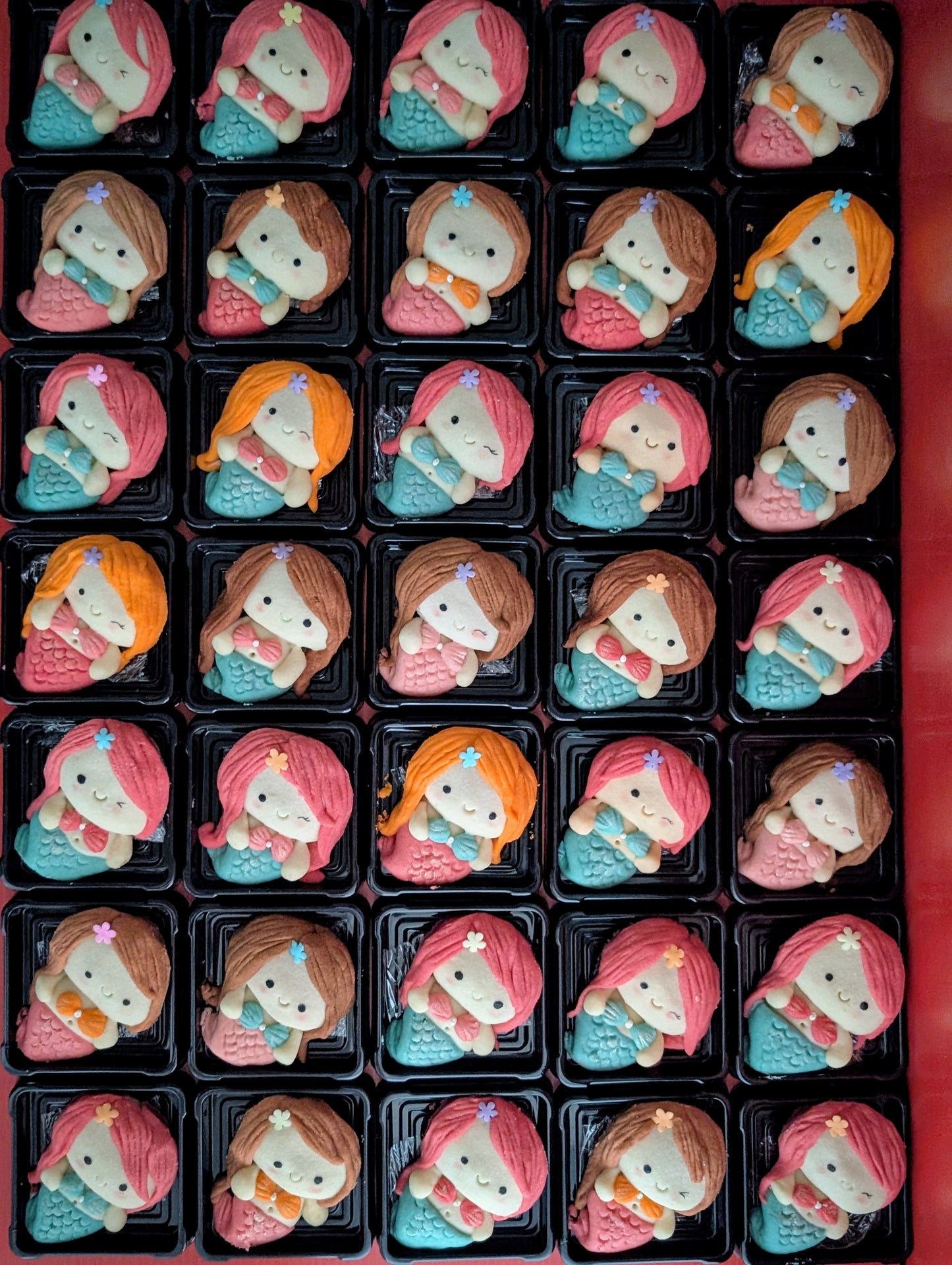 mermaid cookies