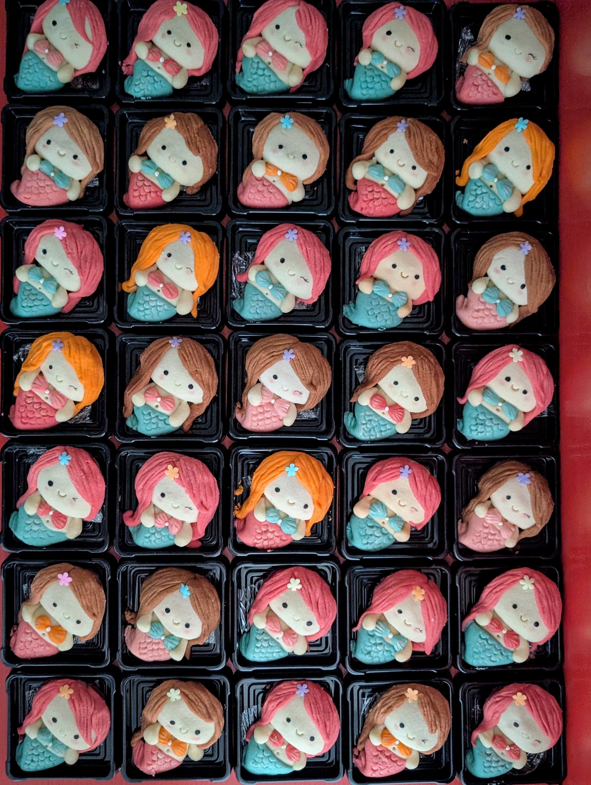 mermaid cookies
