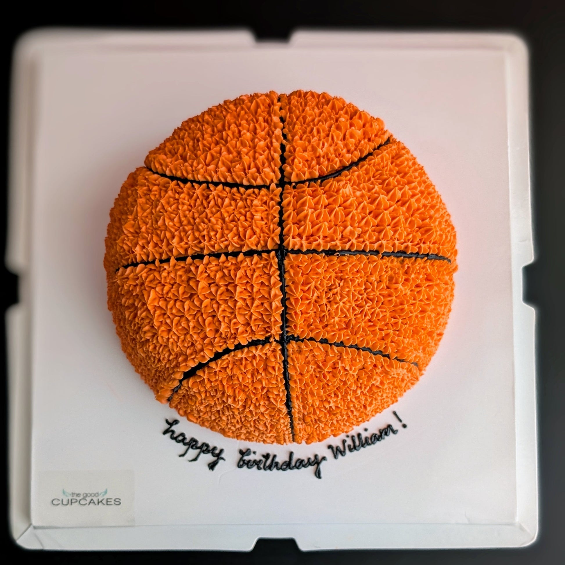low calorie cake, healthy cake, basketball cake, birthday cake, boy cake, sports cake