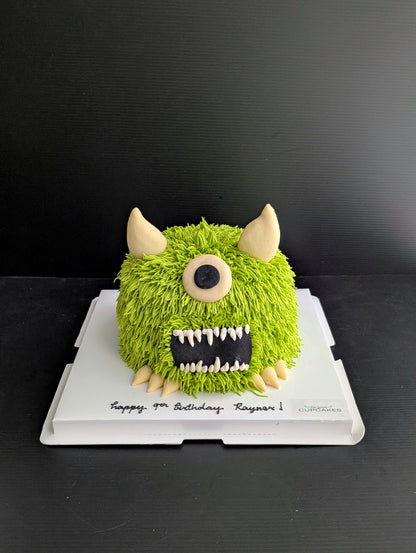 Monster cake, birthday cake, cupcakes, healthy cake, The Good Cupcakes Singapore