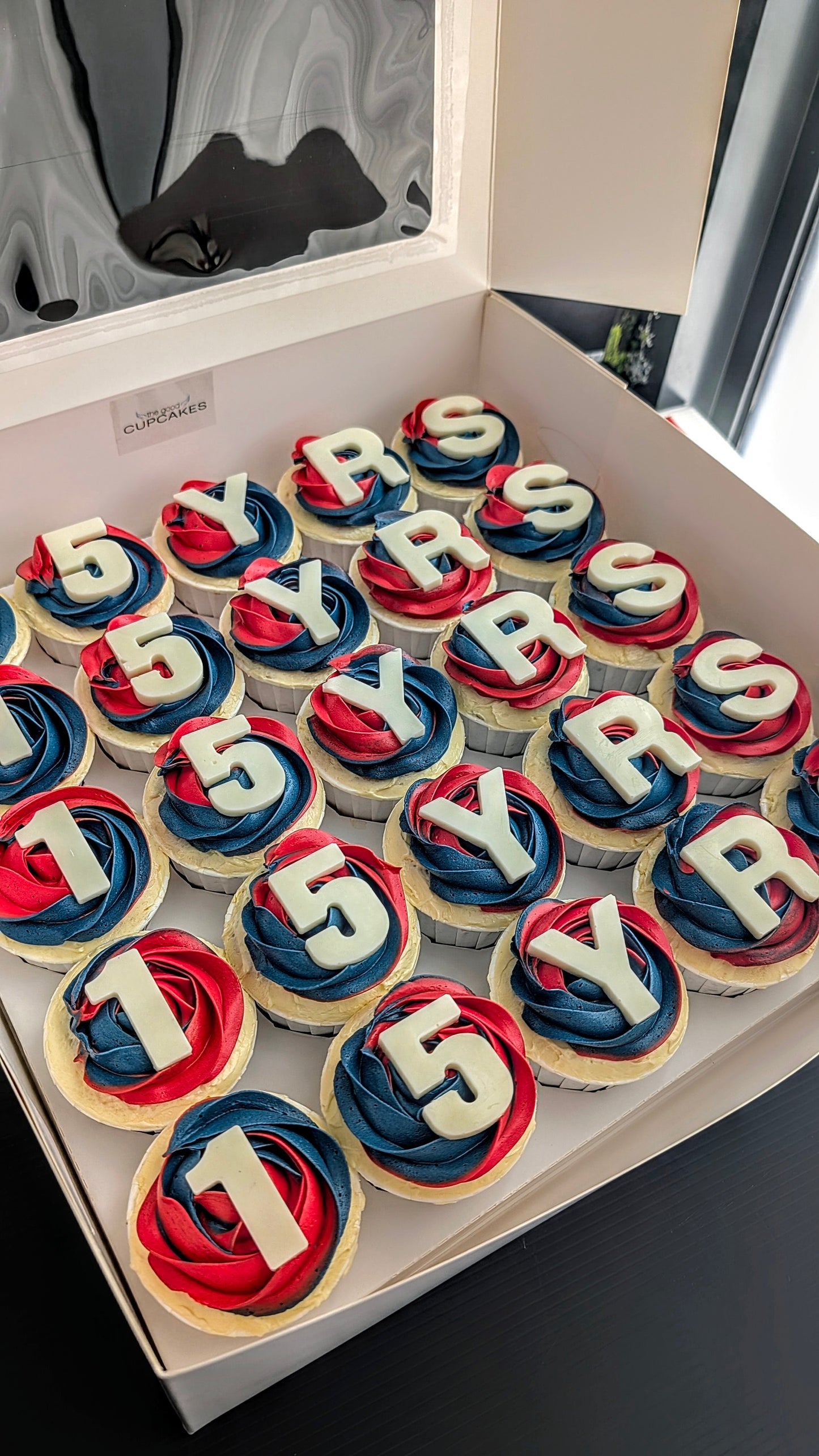 150 calories, no fondant, handmade chocolate letters, made to order
