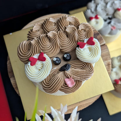 bento cake puppy mini cake low calories