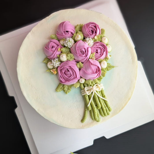 Bouquet cake, flower cake, floral cake, healthy cake, low cal cake, birthday cake, cake for mom