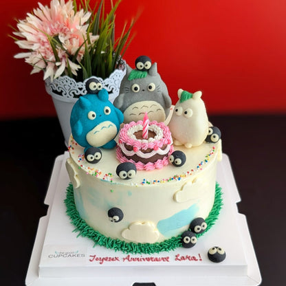 Party animal cake, cute cake, birthday cake, low calories, healthy cake, The Good Cupcakes Singapore